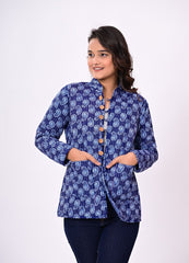 Reversible Quilted Jackets for Women | Reversible Printed Winter Jackets | XXS–7XL